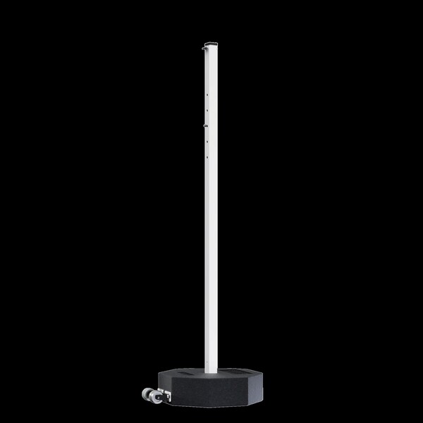 Plasticade , Plastic White and Black, Matte, 72 in L, 18.5 in D UV800RB60WHL-72PK - main